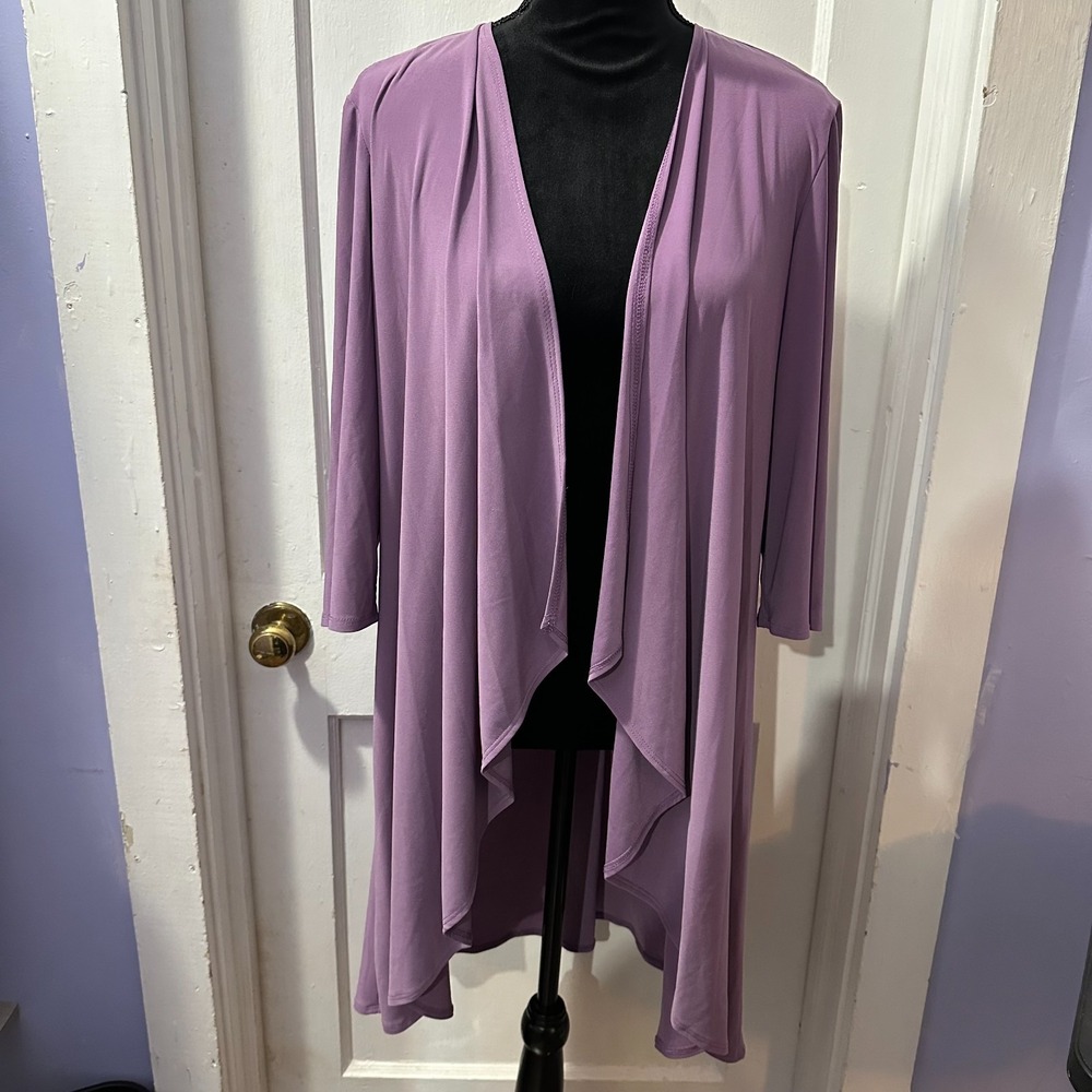 R&M Richards‎ Purple Cardigan in 12